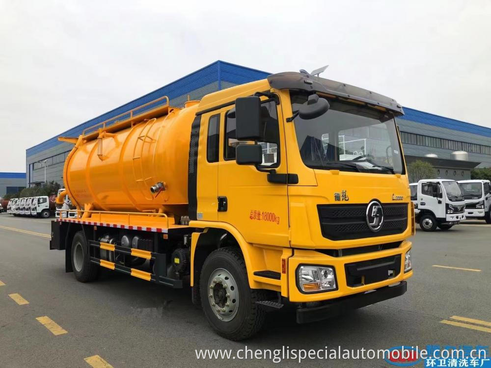 Shacman L3000 4x2 Sewage Suction Truck 1 Jpg